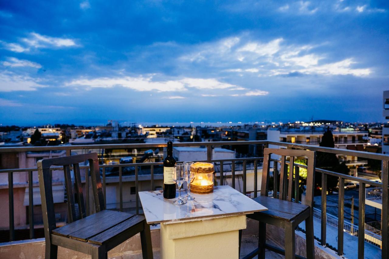 Penthouse Of Diamond Apartment Athens Exterior photo